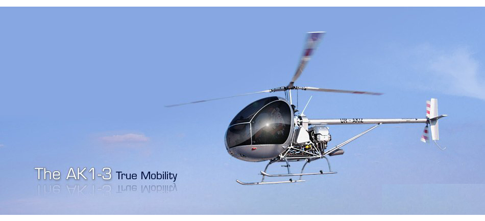 Aerocopter AK1-3　直升機