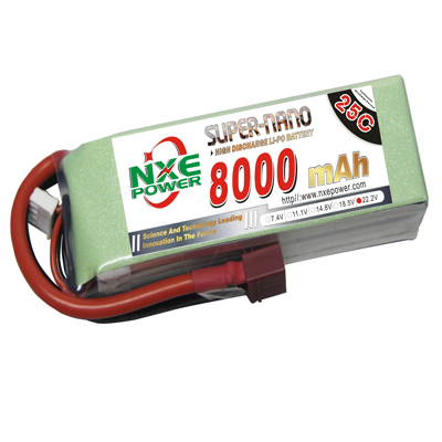 8000mAh 25C 22.2V 無人機(jī)電池