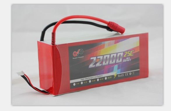 達(dá)普電子 彩虹22000mAh 25C