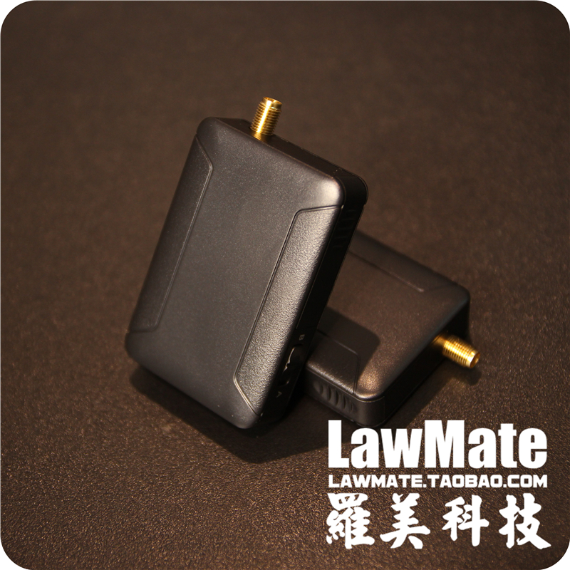 lawmate羅美科技1W無線視頻接收機5~16V寬電壓FPV航拍監(jiān)控圖傳