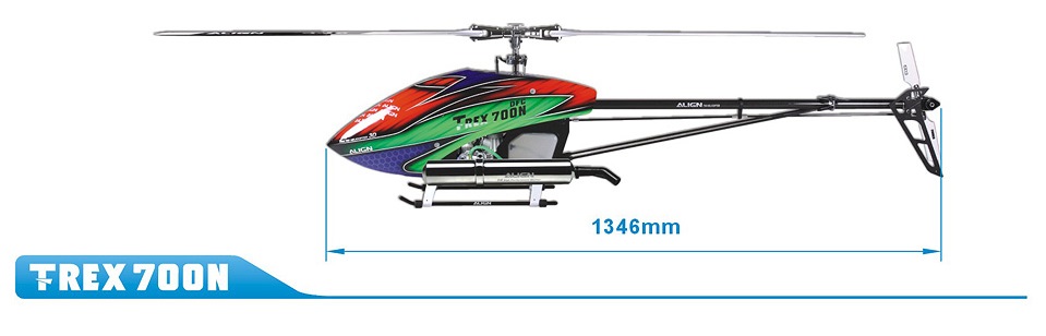 亞拓 T-REX 700N 遙控直升機(jī)