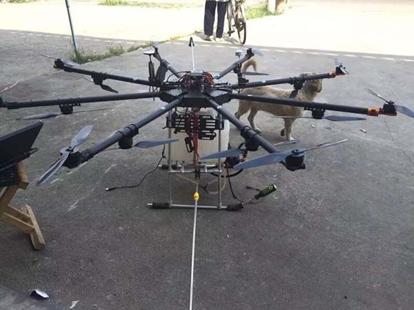 航防機械八旋翼10kg植保機