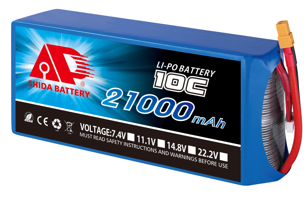 實達 21000 25C 22.5V 多軸智能無人機電池