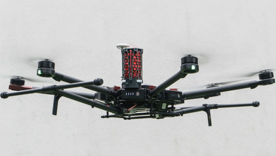 DRONE RESCUE DRS-M600降落傘安全解決方案