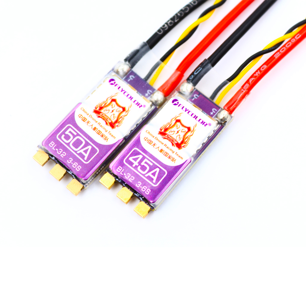 飛盈佳樂32位BLHeli_32 35A45A 50A3-6S Dshot1200穿越機專用電調(diào)