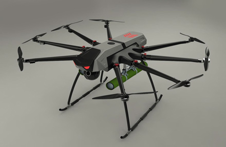 旋飛航空A HAWK Ⅰ電動垂直起降八旋翼無人機(jī)