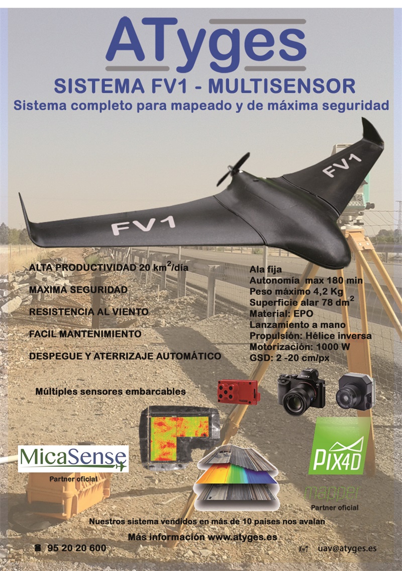  RPAS FV1固定翼無人機(jī)