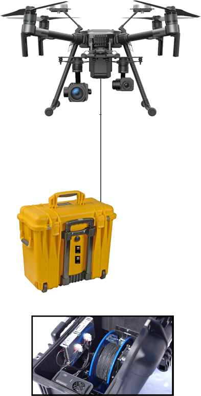 DJI MATRICE 200系列系留無(wú)人機(jī)