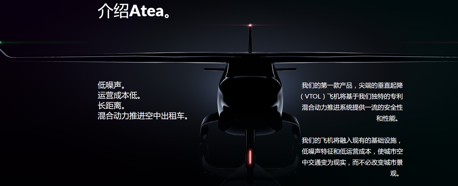atea油混垂起無人機(jī)