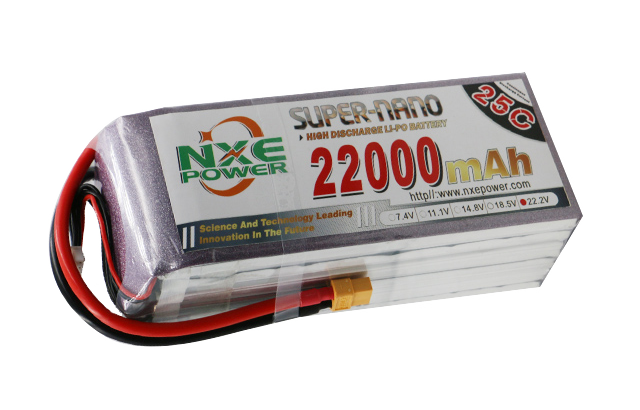 諾信22000mAh 25C 6S 22.2V 植保機(jī)電池