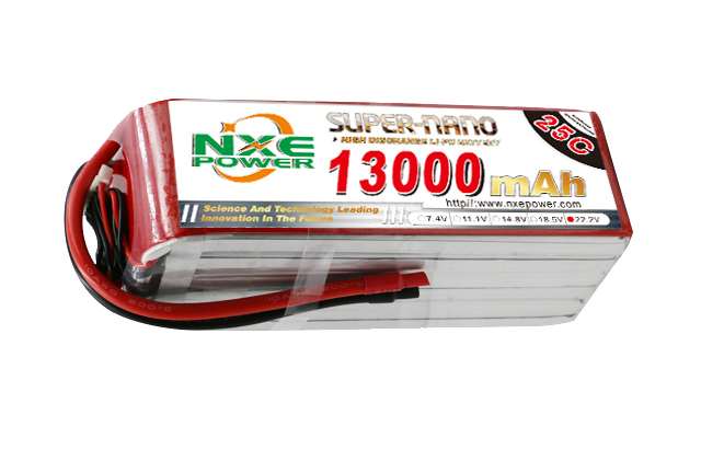 諾信13000mAh 25C 6S 22.2V 植保機(jī)電池