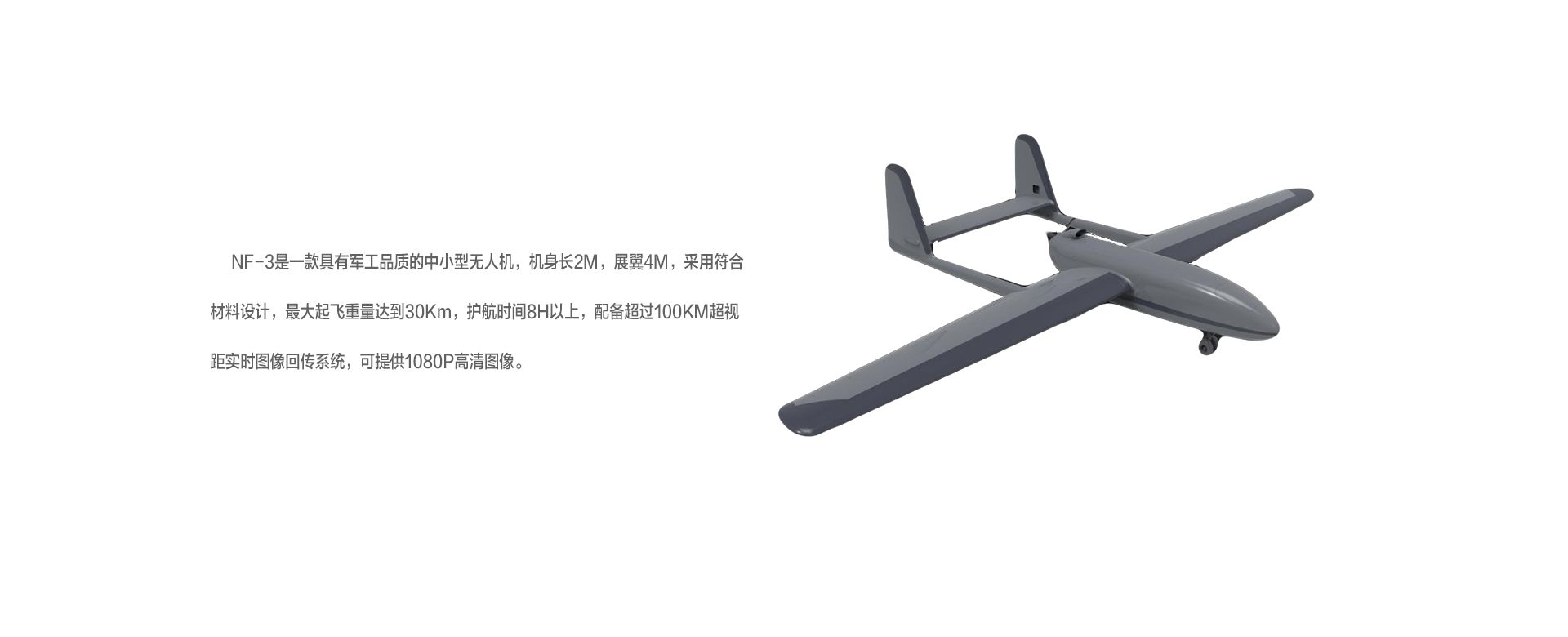 NF-3固定翼無人機