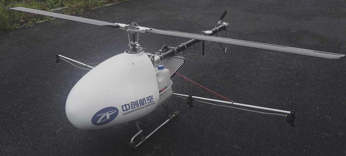 白鷹-100型農(nóng)藥噴灑無人直升機