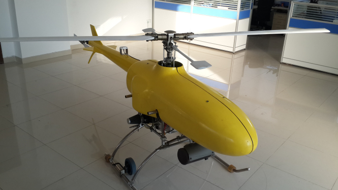 白鷹AG-120型農(nóng)藥噴灑無人直升機