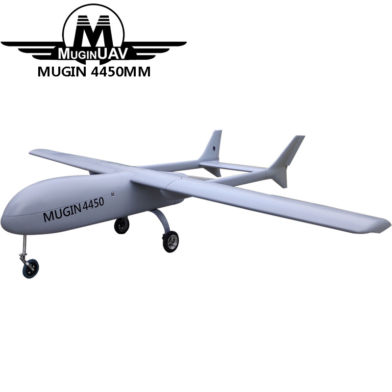 MUGIN 4450MM大型油動(dòng)航模無人機(jī)帶剎車功能復(fù)合材料玻璃鋼纖維