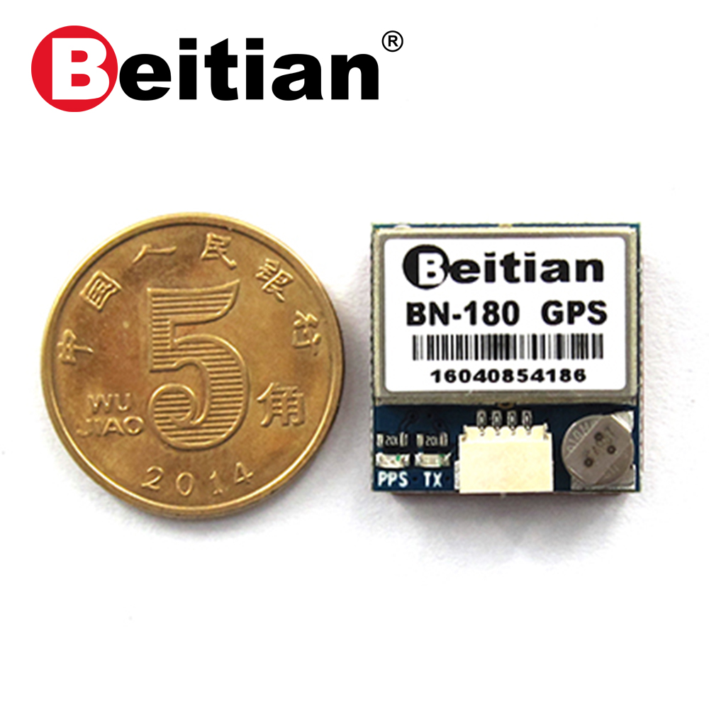 北天Beitian小尺寸北斗gps模塊gps+glonass雙模定位pps秒脈沖模組BN-180