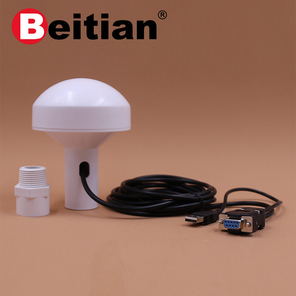 北天5V供電航海工控機(jī)DB9 RS232蘑菇頭殼GPS+北斗接收器 BM-583DU