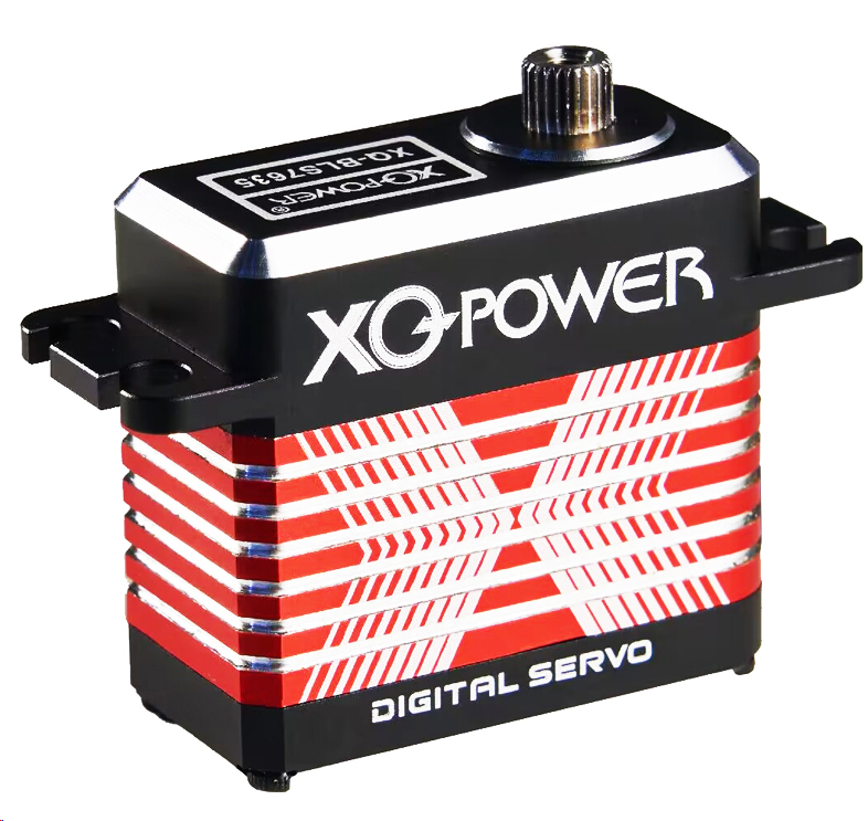 XQ-POWER 25KG無刷無人機機翼舵機 機器人手臂舵機 直升機舵機