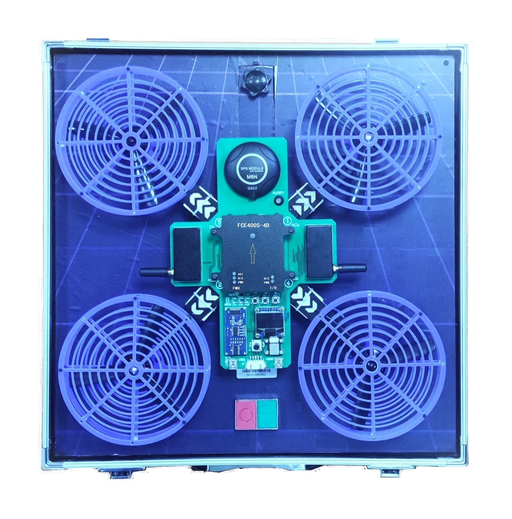 四旋翼無人機飛控教學實驗箱