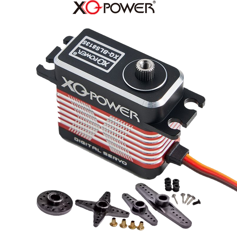 XQpower金屬舵機20-35KG鋼齒高性能航模無人機直升機舵機 可定制