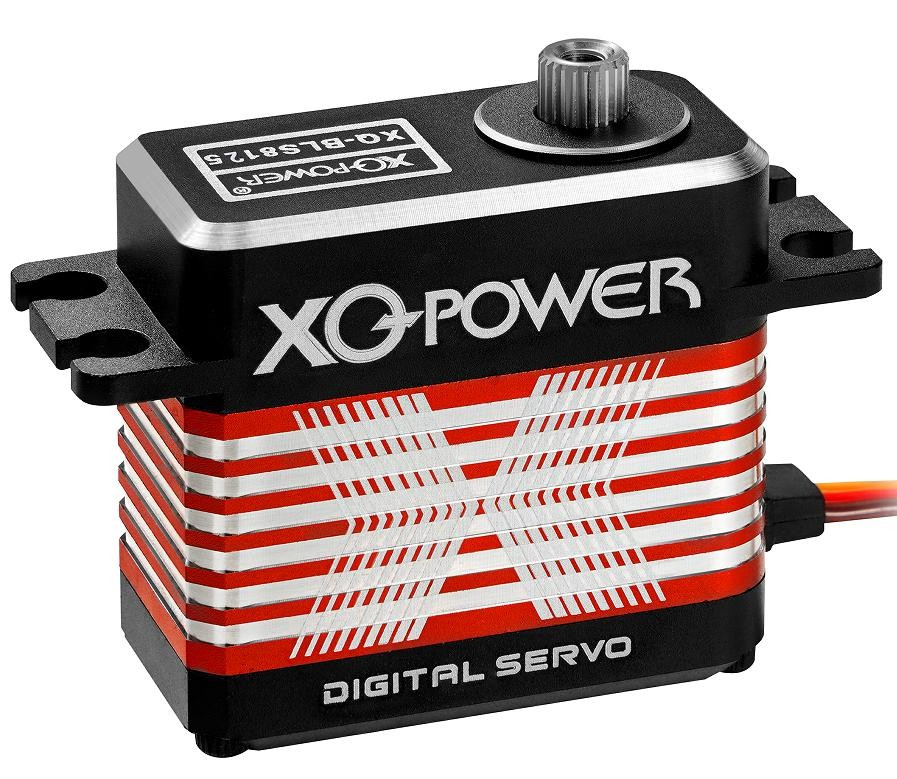 XQ-POWER廠家直銷25KG無刷金屬舵機(jī)高硬度防水機(jī)身航模專用舵機(jī)