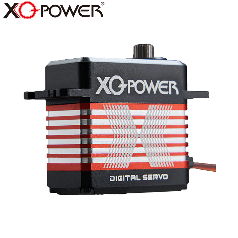 XQ-POWER 無刷舵機75KG大扭力鋼齒輪戶外大型固定翼無人機用金屬舵機