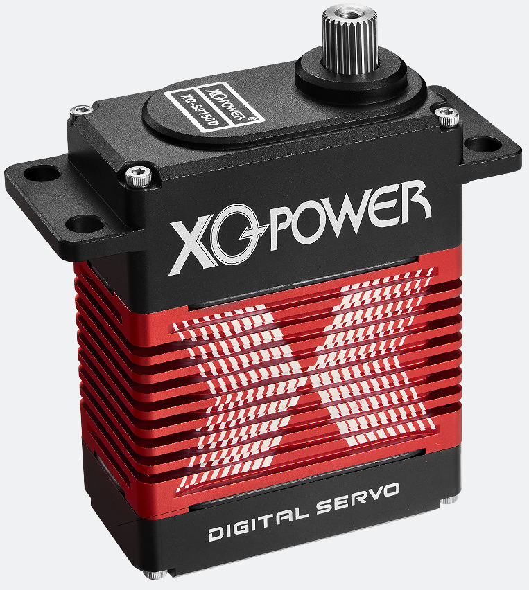 XQ-POWER工業(yè)大舵機(jī)180KG扭力IP67級防水抗干擾大型無人機(jī)發(fā)動機(jī)用舵機(jī)