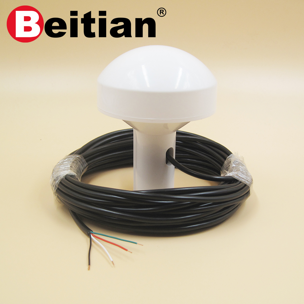 RS232/422/485 5/12V 蘑菇頭殼航海GPS接收器 BS-270N