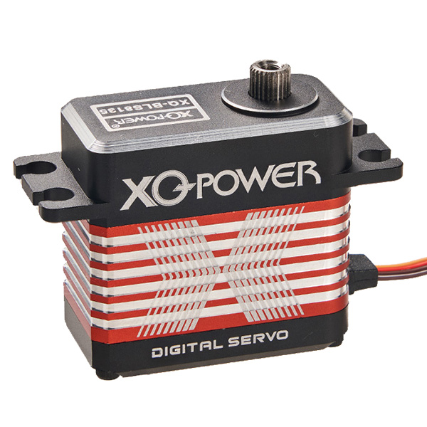 XQ-POWER無(wú)刷舵機(jī)35KG 8.4V鋼齒輪全鋁機(jī)身 遙控直升機(jī)斜盤(pán)鎖尾舵機(jī)