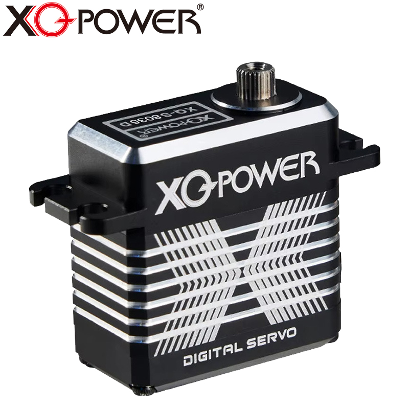 XQ-POWER數(shù)碼金屬舵機40KG 8.4V鋼齒輪防水機身固定翼無人機機翼舵機