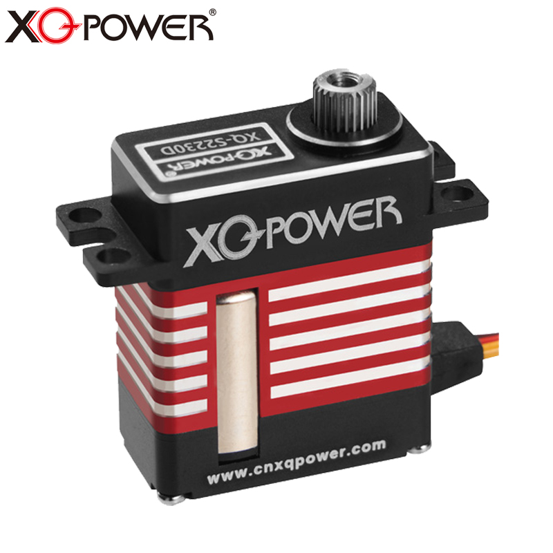 XQ-POWER扁舵機(jī)小型32KG扭力金屬機(jī)身鋼齒固定翼機(jī)翼舵機(jī)