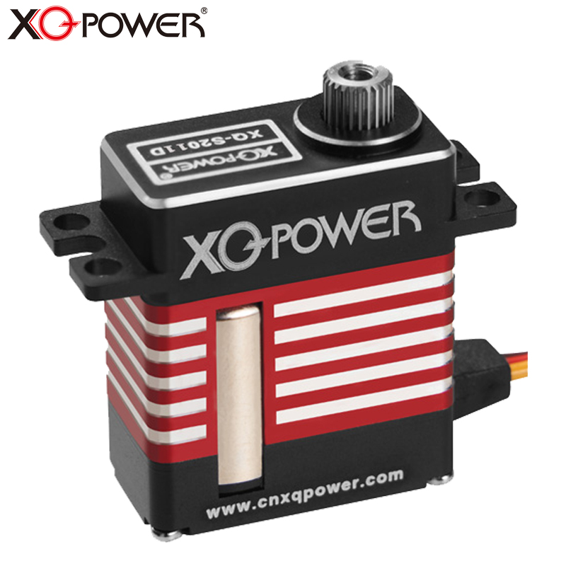 XQ-POWER扁舵機 11KG 8.4V高壓鋼齒全鋁防水外殼固定翼無人機舵機