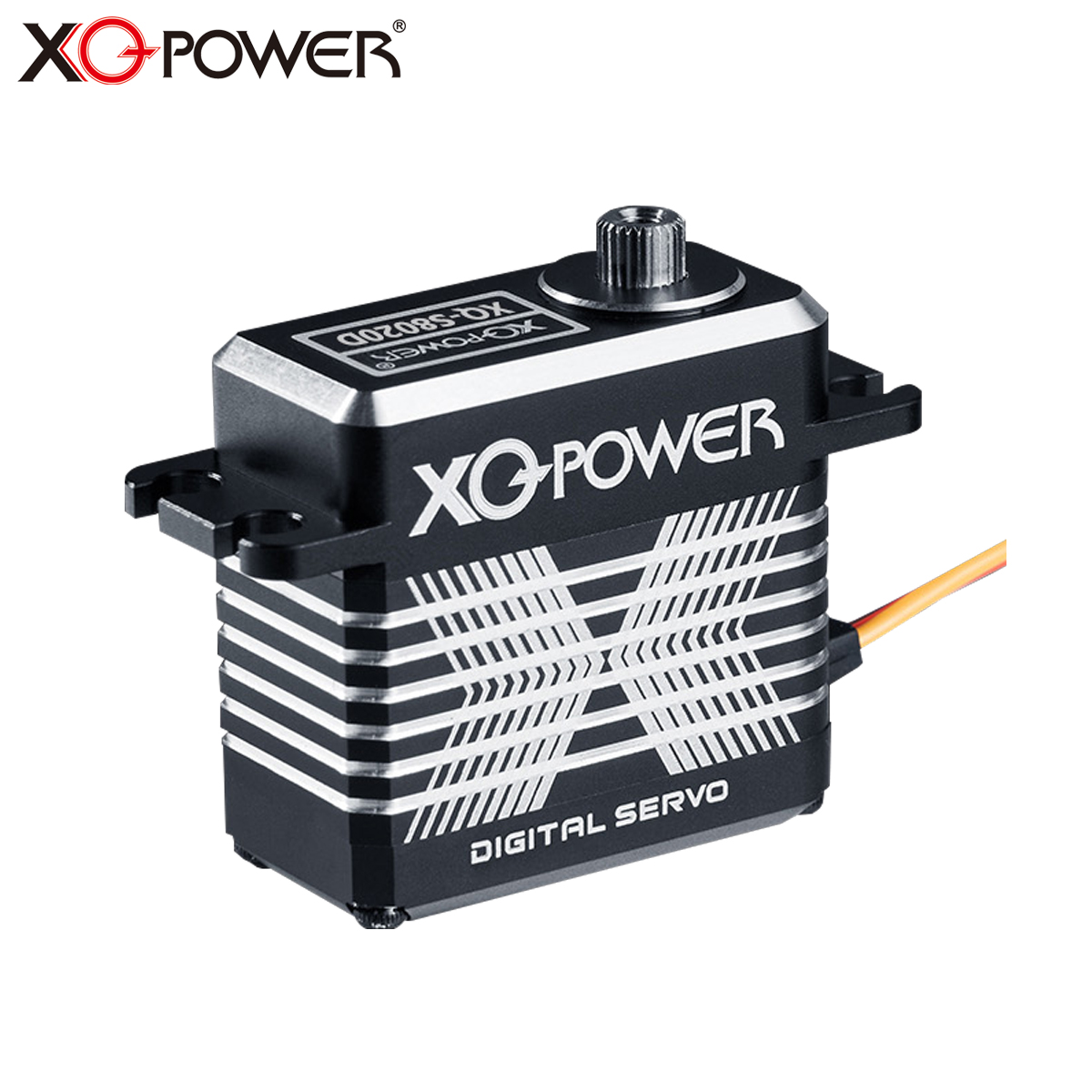 固定翼無人機(jī)舵機(jī)XQ-POWER 23KG扭力8.4V高壓鋼齒防水金屬外殼