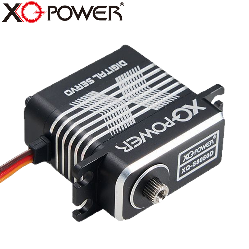 XQ-POWER空心杯全金屬舵機(jī)55KG扭力25T鋼齒輪大型固定翼無(wú)人機(jī)舵機(jī)