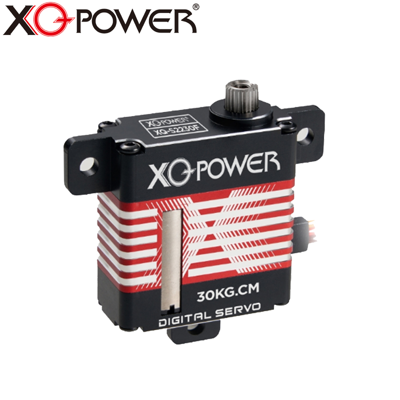 XQ-POWER窄邊扁舵機(jī)32KG扭力8.4V高壓鋼齒防水機(jī)身 無人機(jī) 航模專用舵機(jī)