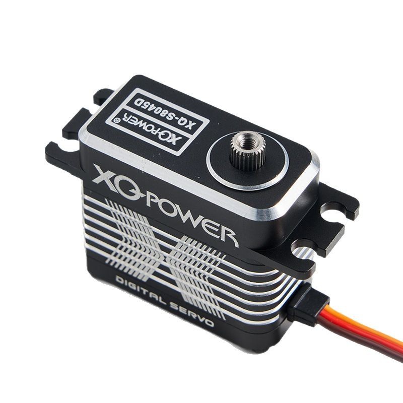 XQ-POWER數(shù)碼舵機(jī)45KG空心杯電機(jī)8.4V金屬外殼鋼齒 固定翼無人機(jī)機(jī)翼舵機(jī)